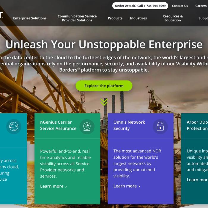 Netscout's Homepage